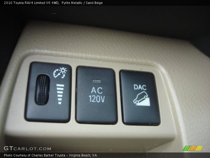 Pyrite Metallic / Sand Beige 2010 Toyota RAV4 Limited V6 4WD
