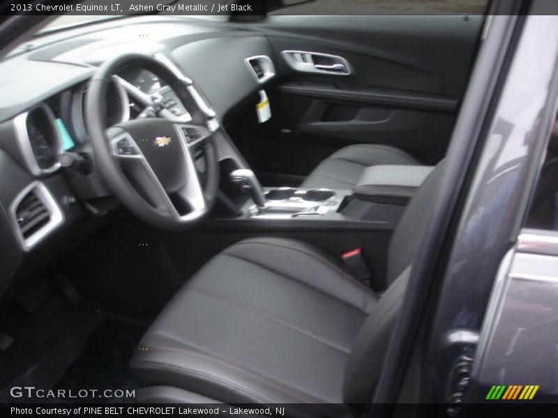 Ashen Gray Metallic / Jet Black 2013 Chevrolet Equinox LT