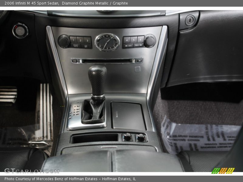 Diamond Graphite Metallic / Graphite 2006 Infiniti M 45 Sport Sedan