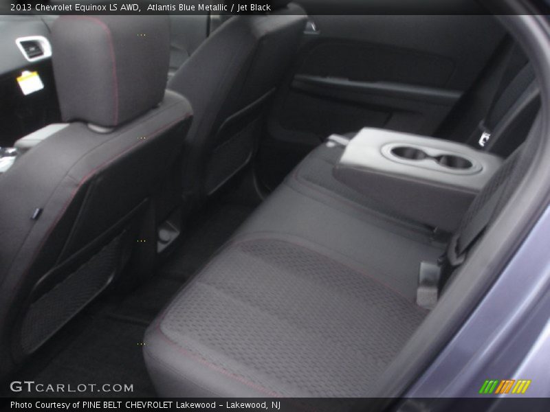 Atlantis Blue Metallic / Jet Black 2013 Chevrolet Equinox LS AWD