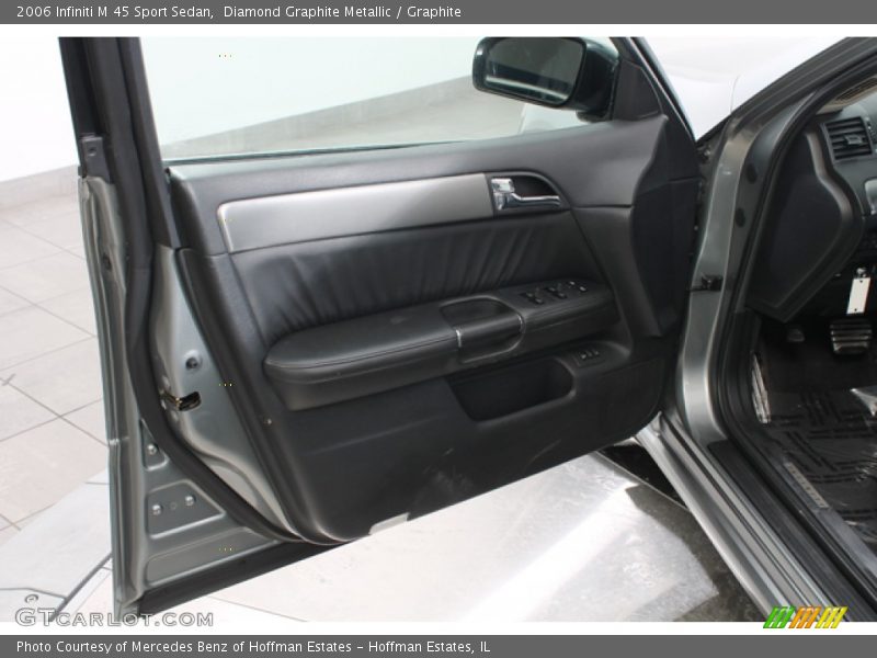 Diamond Graphite Metallic / Graphite 2006 Infiniti M 45 Sport Sedan