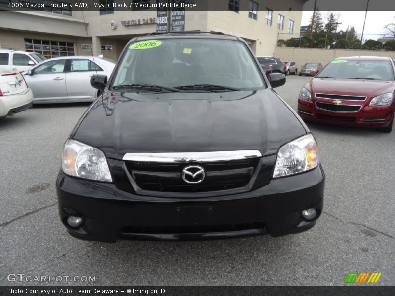 Mystic Black / Medium Pebble Beige 2006 Mazda Tribute s 4WD