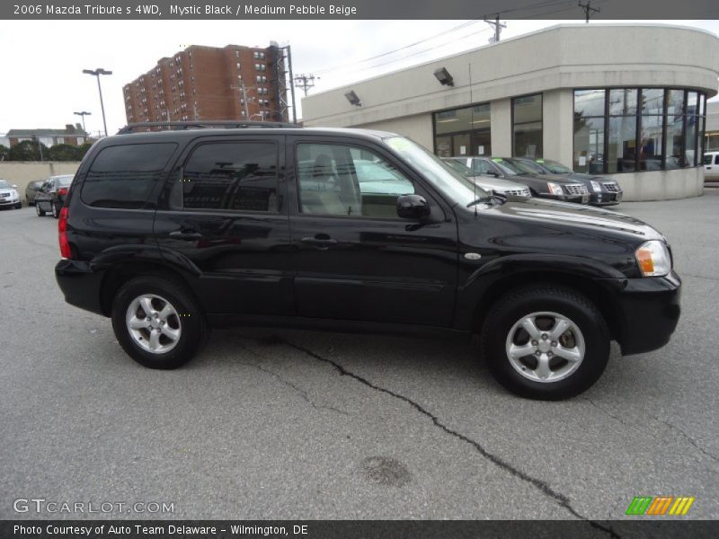 Mystic Black / Medium Pebble Beige 2006 Mazda Tribute s 4WD