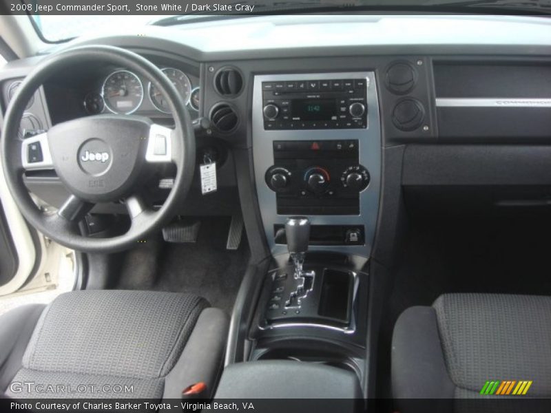 Dashboard of 2008 Commander Sport