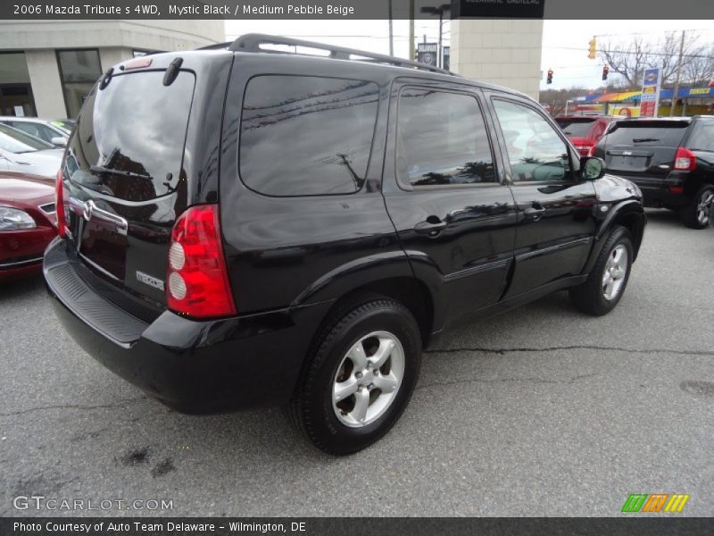 Mystic Black / Medium Pebble Beige 2006 Mazda Tribute s 4WD