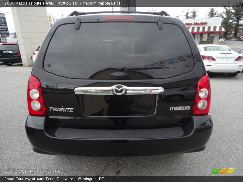 Mystic Black / Medium Pebble Beige 2006 Mazda Tribute s 4WD