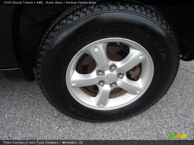 Mystic Black / Medium Pebble Beige 2006 Mazda Tribute s 4WD