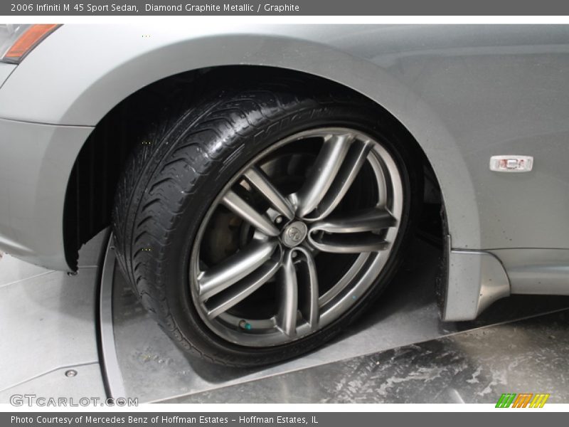 Diamond Graphite Metallic / Graphite 2006 Infiniti M 45 Sport Sedan