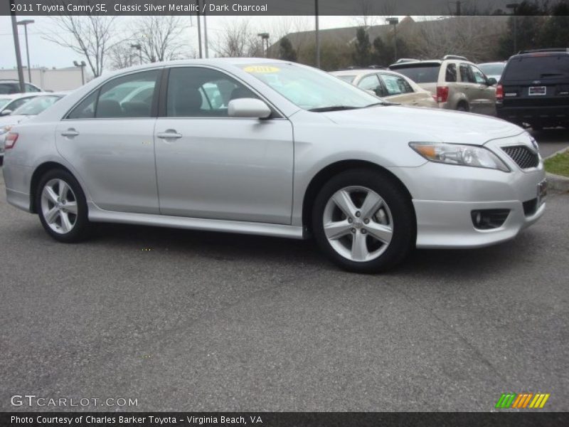 Classic Silver Metallic / Dark Charcoal 2011 Toyota Camry SE