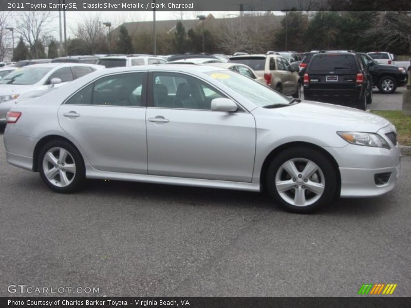 Classic Silver Metallic / Dark Charcoal 2011 Toyota Camry SE