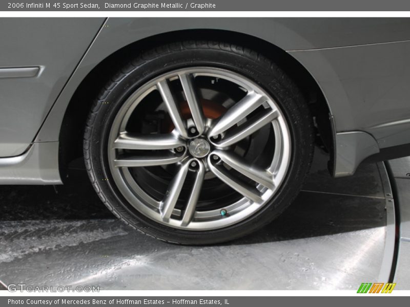 Diamond Graphite Metallic / Graphite 2006 Infiniti M 45 Sport Sedan