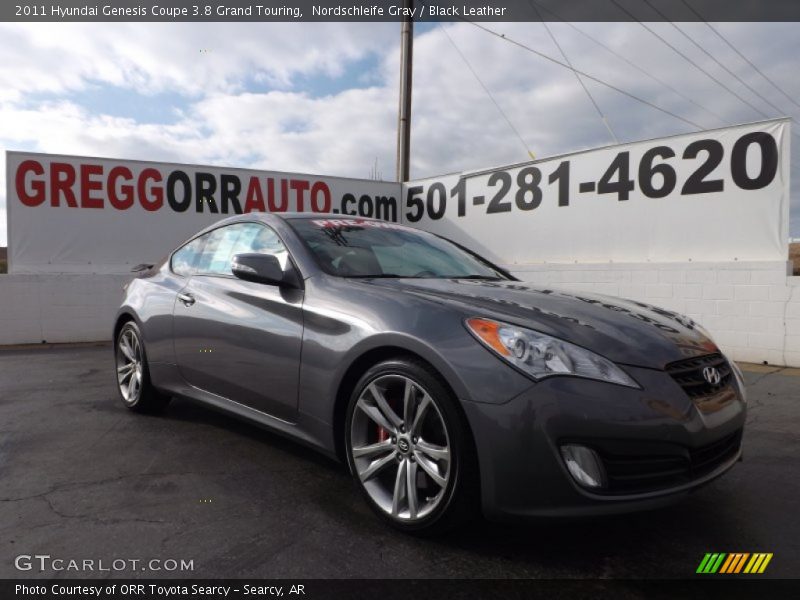 Nordschleife Gray / Black Leather 2011 Hyundai Genesis Coupe 3.8 Grand Touring