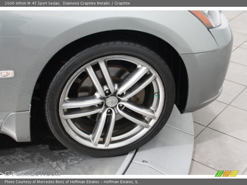 Diamond Graphite Metallic / Graphite 2006 Infiniti M 45 Sport Sedan