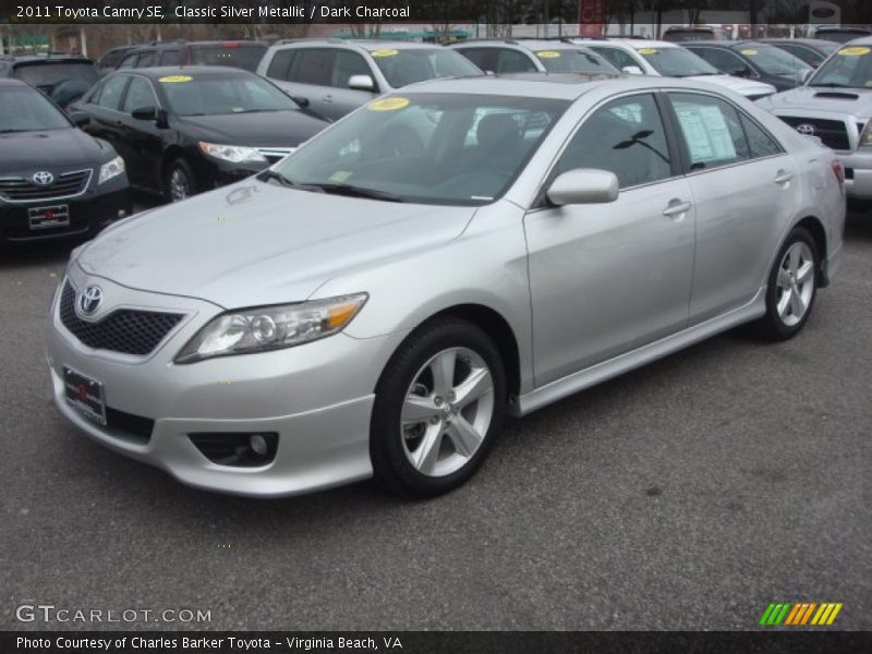 Classic Silver Metallic / Dark Charcoal 2011 Toyota Camry SE