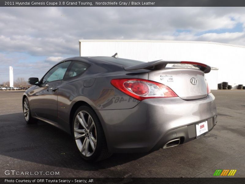 Nordschleife Gray / Black Leather 2011 Hyundai Genesis Coupe 3.8 Grand Touring