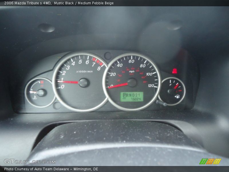 Mystic Black / Medium Pebble Beige 2006 Mazda Tribute s 4WD