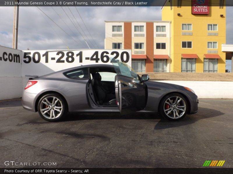 Nordschleife Gray / Black Leather 2011 Hyundai Genesis Coupe 3.8 Grand Touring