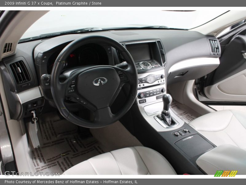 Platinum Graphite / Stone 2009 Infiniti G 37 x Coupe