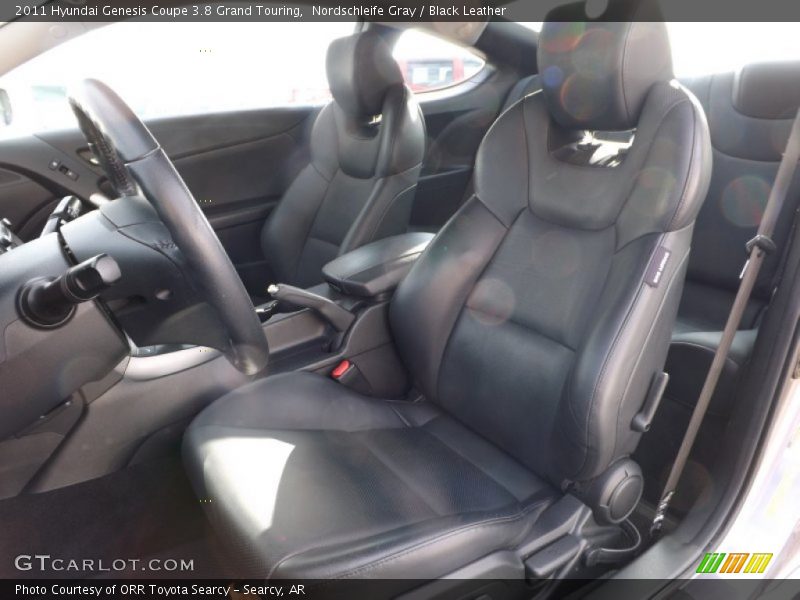 Front Seat of 2011 Genesis Coupe 3.8 Grand Touring