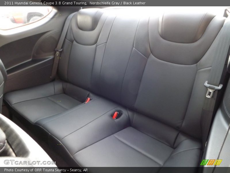 Rear Seat of 2011 Genesis Coupe 3.8 Grand Touring