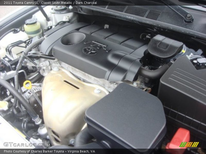 Classic Silver Metallic / Dark Charcoal 2011 Toyota Camry SE