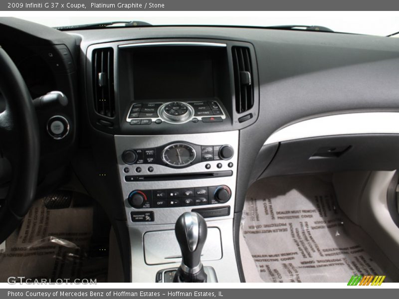 Platinum Graphite / Stone 2009 Infiniti G 37 x Coupe