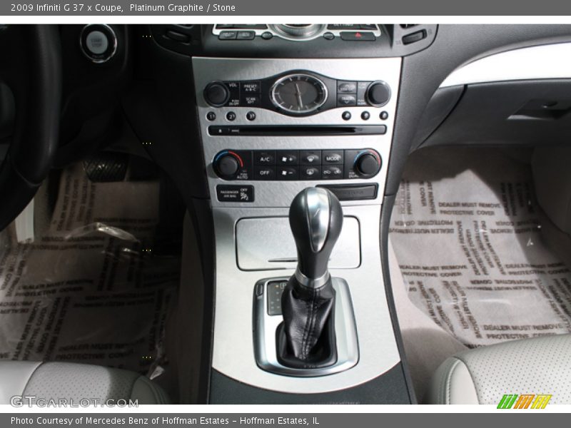 Platinum Graphite / Stone 2009 Infiniti G 37 x Coupe