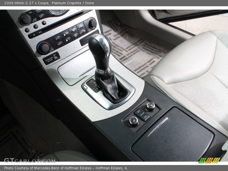 Platinum Graphite / Stone 2009 Infiniti G 37 x Coupe