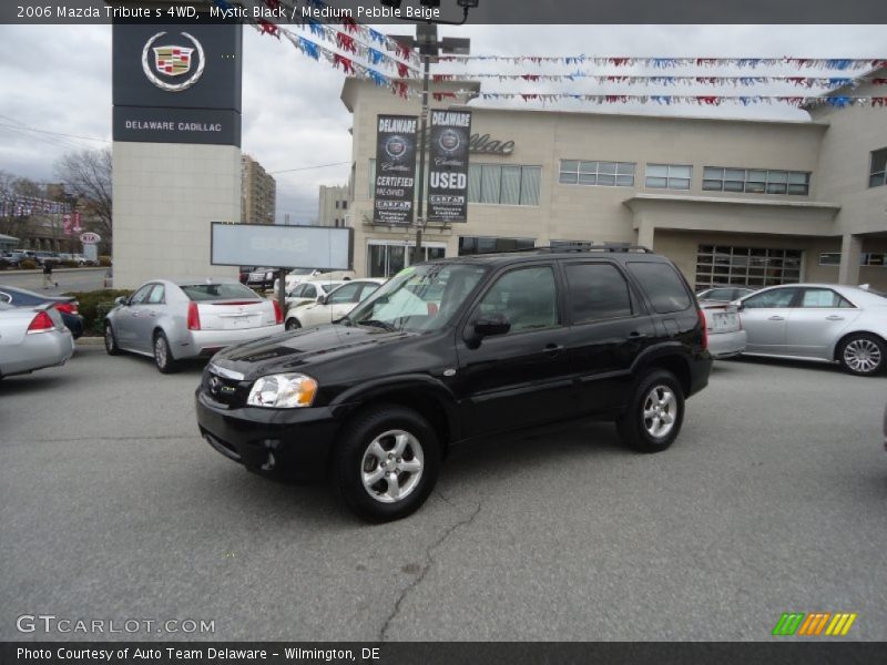 Mystic Black / Medium Pebble Beige 2006 Mazda Tribute s 4WD