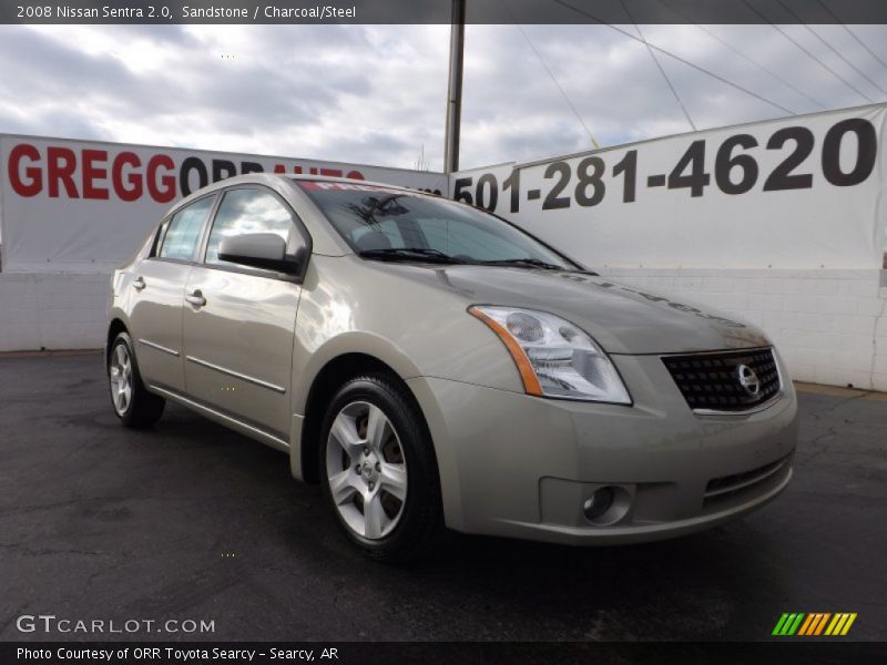 Sandstone / Charcoal/Steel 2008 Nissan Sentra 2.0
