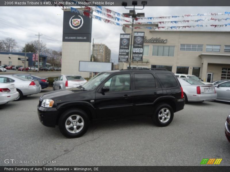 Mystic Black / Medium Pebble Beige 2006 Mazda Tribute s 4WD