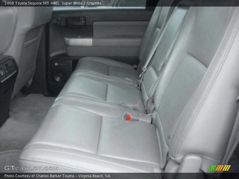 Super White / Graphite 2008 Toyota Sequoia SR5 4WD
