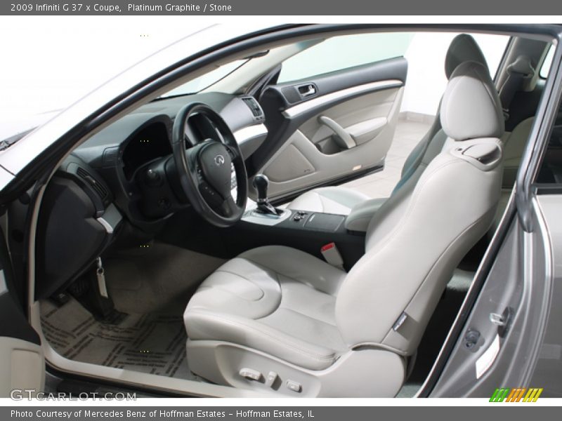 Platinum Graphite / Stone 2009 Infiniti G 37 x Coupe
