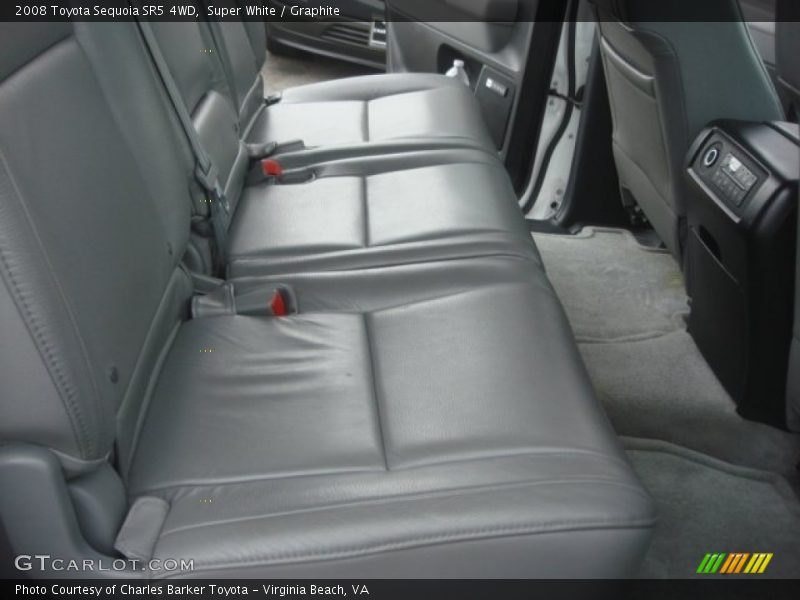 Super White / Graphite 2008 Toyota Sequoia SR5 4WD