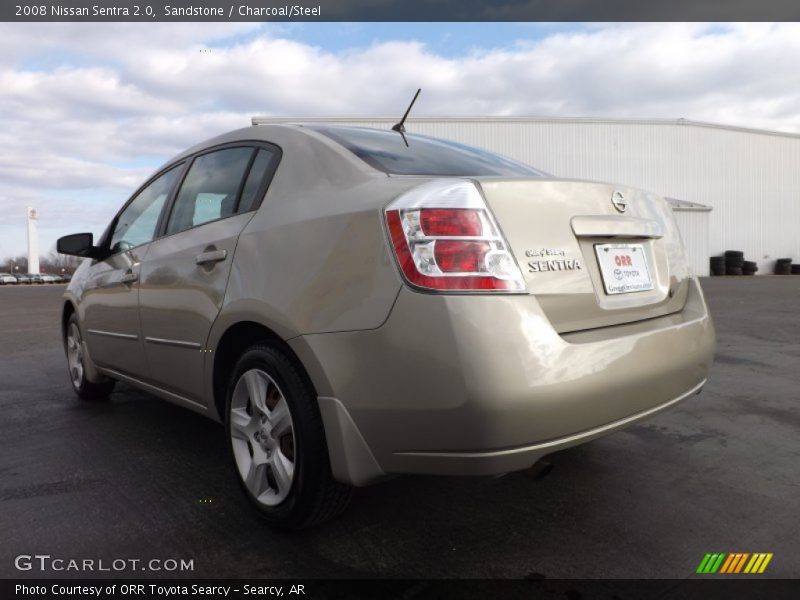Sandstone / Charcoal/Steel 2008 Nissan Sentra 2.0