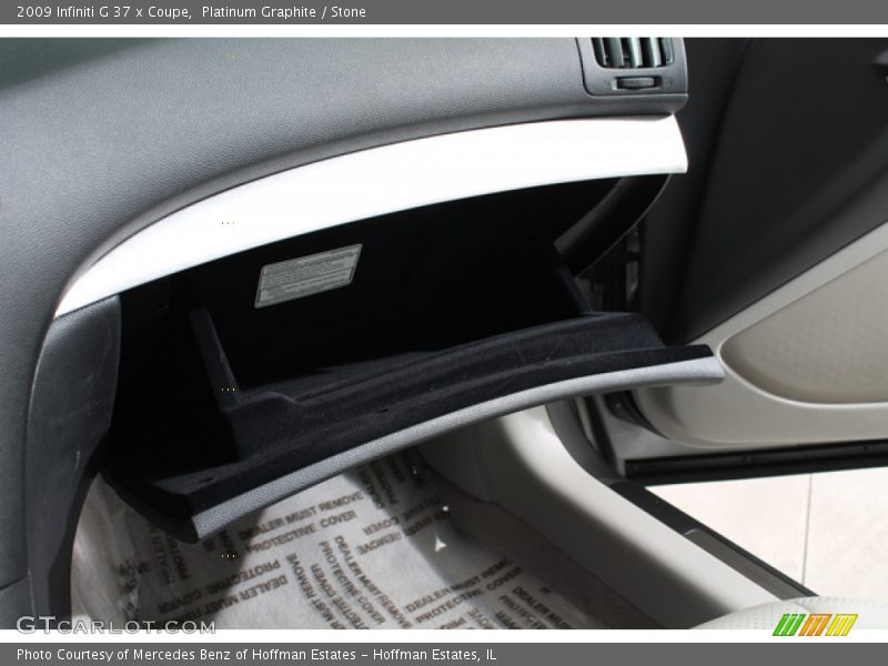Platinum Graphite / Stone 2009 Infiniti G 37 x Coupe