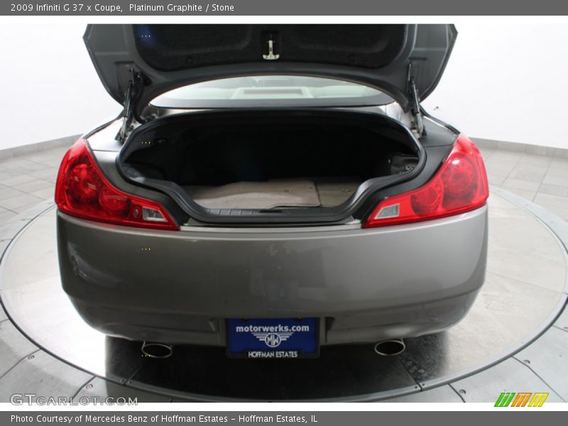 Platinum Graphite / Stone 2009 Infiniti G 37 x Coupe