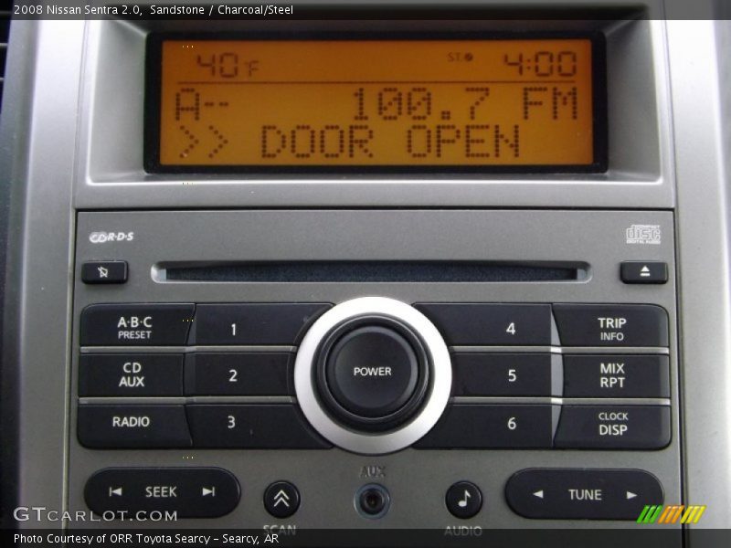 Sandstone / Charcoal/Steel 2008 Nissan Sentra 2.0