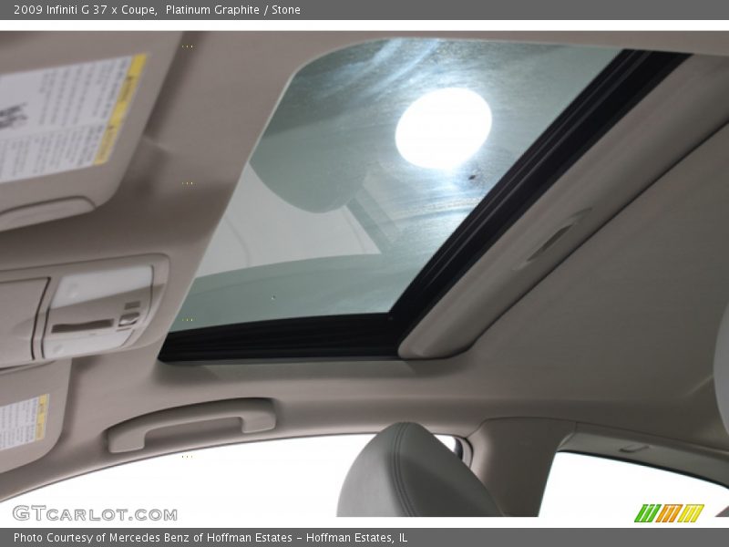 Platinum Graphite / Stone 2009 Infiniti G 37 x Coupe
