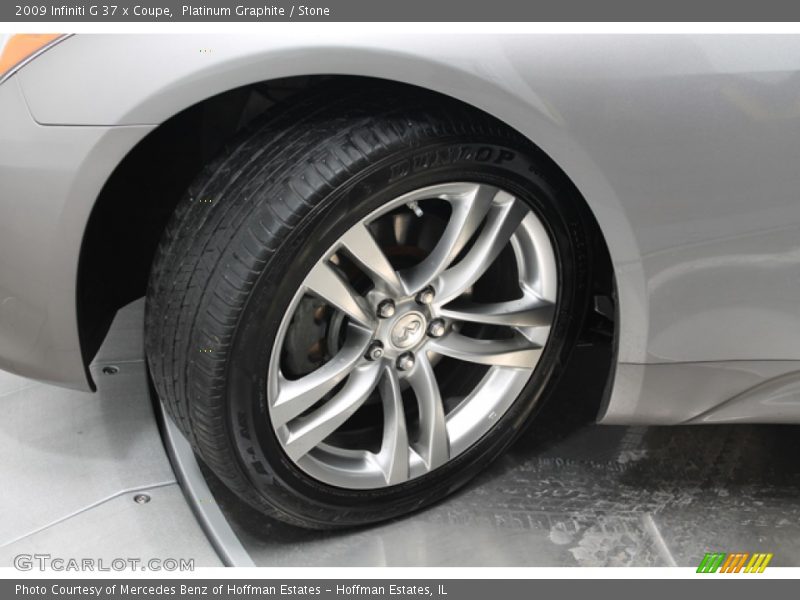 Platinum Graphite / Stone 2009 Infiniti G 37 x Coupe