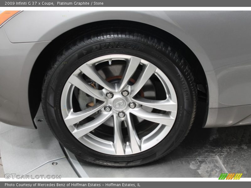 Platinum Graphite / Stone 2009 Infiniti G 37 x Coupe