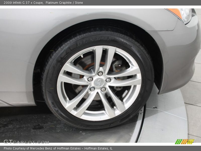 Platinum Graphite / Stone 2009 Infiniti G 37 x Coupe