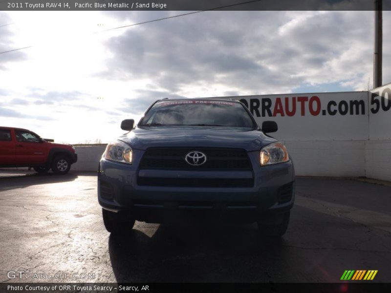 Pacific Blue Metallic / Sand Beige 2011 Toyota RAV4 I4