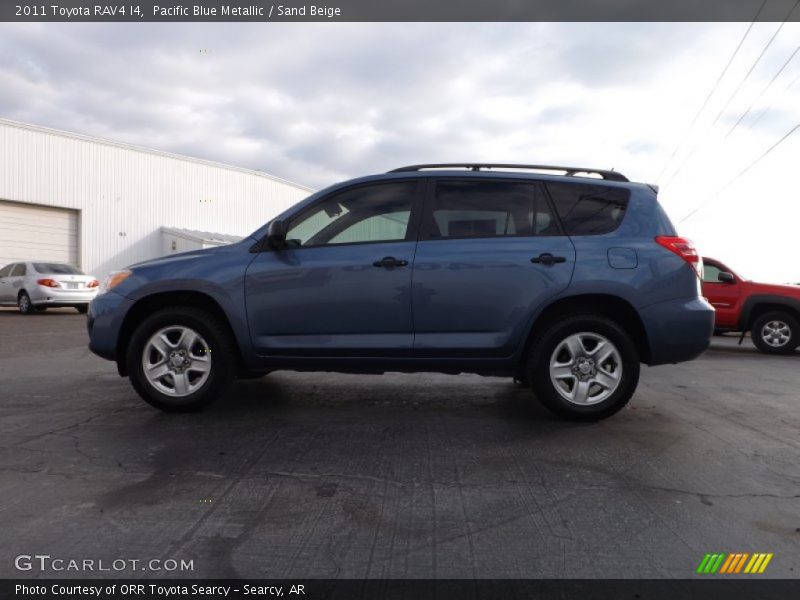 Pacific Blue Metallic / Sand Beige 2011 Toyota RAV4 I4