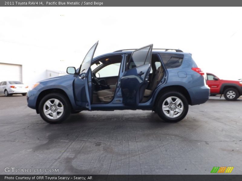 Pacific Blue Metallic / Sand Beige 2011 Toyota RAV4 I4