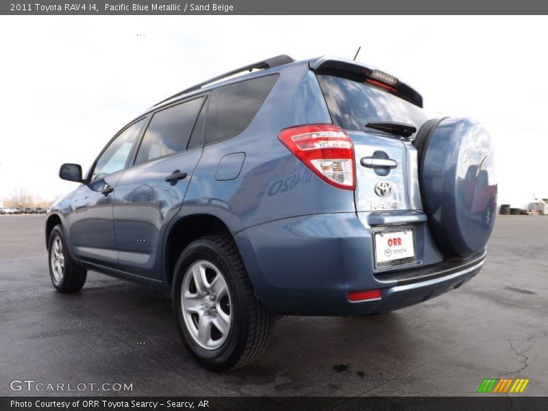 Pacific Blue Metallic / Sand Beige 2011 Toyota RAV4 I4