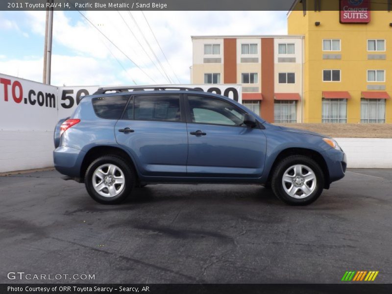Pacific Blue Metallic / Sand Beige 2011 Toyota RAV4 I4