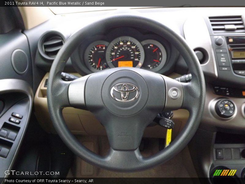 Pacific Blue Metallic / Sand Beige 2011 Toyota RAV4 I4