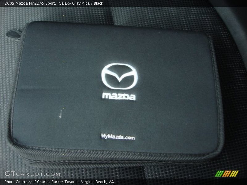 Galaxy Gray Mica / Black 2009 Mazda MAZDA5 Sport