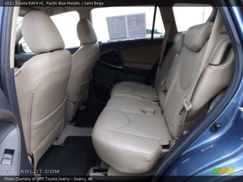 Pacific Blue Metallic / Sand Beige 2011 Toyota RAV4 I4